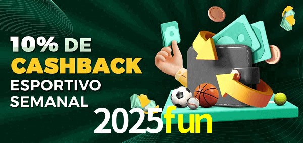 10% de bônus de cashback na 2025fun